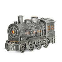 Nouveau diffuseur d'aromathérapie ultrasonique portable LED de style train, humidificateur d'air à brume froide pour huiles essentielles, modèle USA