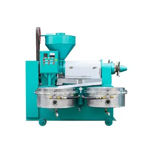 HT130 Oil Press Combined Machine with Vacuum Oil Filter sunflower oil press machine