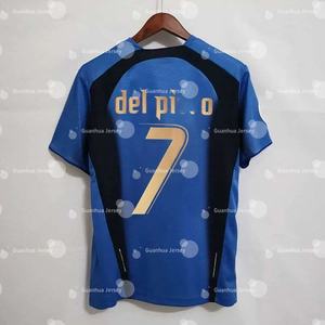 Hoogwaardig Italiaans retro voetbaltenue voor heren uit 2006, comfortabel voetbalkleding voor dropshipping - Product Image 2