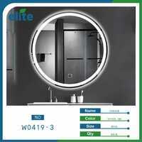 Decorazione moderna per la casa ha condotto lo specchio del bagno con la luce - Product Image 1