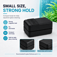 Nettoyeur magnétique pour aquarium, nettoyage complet sans zone aveugle, outil d'entretien des aquariums, OEM/ODM, respectueux de l'environnement