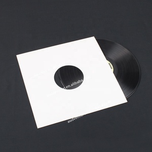 10 fundas de discos de vinilo de 12 pulgadas, chaqueta de álbum de registro de cartón <span class=keywords><strong>LP</strong></span> 400gsm de peso pesado con agujero - Product Image 2