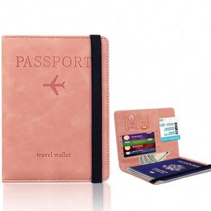 High Quality Transparent Vaccine Card Holder Eco-friendly Pu Leather Passport Holder - Product Image 1
