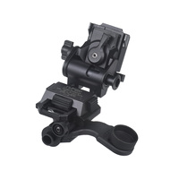 Support de montage rapide LAMBUL en métal L4G24 pour lunettes de vision nocturne PVS15 PVS18 GPNVG18 avec lumière IR, lunettes de vision nocturne, pont de bras, support de casque OPS