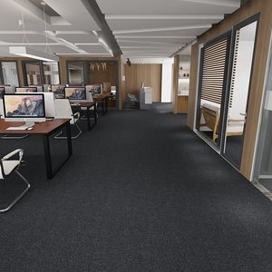 Dalles de <span class=keywords><strong>moquette</strong></span> carrées modernes - Poils moyens, résistantes aux taches, antidérapantes pour usage commercial, résidentiel, bureaux, salons, couloirs - Product Image 6