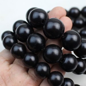 Ling Gusi Ebony Wood Pendant Car <b>Interior</b> <b>Accessory</b> Classical Style Prayer Beads For Rearview Mirror Gear Shift - Product Image 4