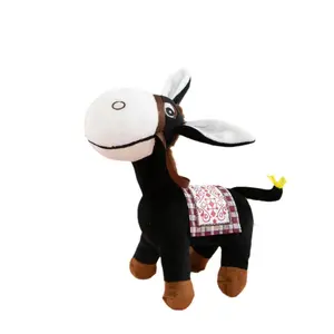 2024 Venta caliente burro juguetes de peluche burro juguetes de animales de peluche pequeño burro muñeco de peluche lindo Animal regalo para niños
