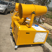 Cañón de Niebla Automático de 100 m / Pulverizador de Agua, Equipo Industrial de Alta Resistencia para el Control de Polvo en Minería, Construcción y Canteras