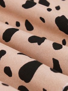 Lässiges A-Linie <span class=keywords><strong>Polka</strong></span> <span class=keywords><strong>Dot</strong></span> Printed Kleid Sommerfest Urlaub Taille Cinched Camisole Knielanger Digitaldruck Wasch bar - Product Image 5