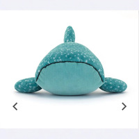 Jellycat – Nouvelle Peluche Requin Baleine Gobfrey, Best-seller Transfrontalier, Rembourrage en Coton PP