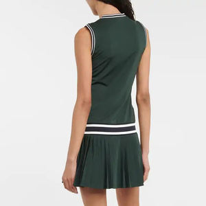 Falda de Tenis Plisada de Alta Calidad Personalizable, Vestido de Tenis Suave de Secado Rápido y Alta Elasticidad, Ropa de Tenis Sexy para Mujer - Product Image 4