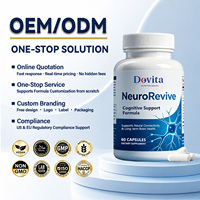Capsules de phosphatidylsérine OEM fabriquées aux États-Unis pour enfants atteints de TDAH, soutien de la concentration, marque américaine de capsules pour la santé cérébrale, étiquette privée