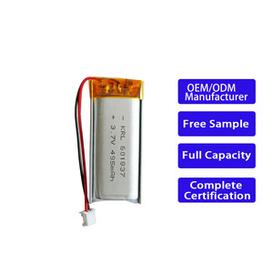 高品質601837 495mAhリチウムイオンバッテリーパック プレミアムリポバッテリー POS端末用 - Product Image 1