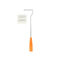 Rouleau de peinture industriel DIY mini 4 pouces pas cher de Chine avec long manche en plastique pour peinture OEM