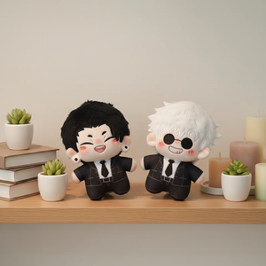 Nuevos Diseños Anime Japonés Jujutsu Kaisen Itadori Yuji <span class=keywords><strong>Kento</strong></span> <span class=keywords><strong>Nanami</strong></span> Chibi Figura de Peluche Juguete Colgantes para Bolsos Llaveros de Peluche - Product Image 1