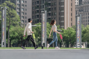 Venta al por mayor Ta-Da Chair Series1 Bastones Plegable Muleta Silla Bastón Rosa Rojo 82cm Con Correa de Transporte Manual - Product Image 5