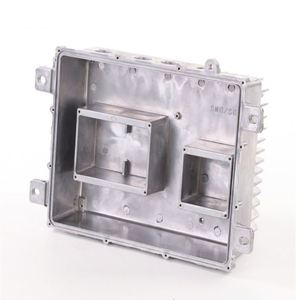 Boîtier de radiateur en alliage d'aluminium, de zinc et de magnésium moulé sous pression, pièces de fonderie métallique de précision, fabricant OEM - Product Image 4