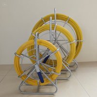 Outils de pose de câbles, kit de tige de guidage en fibre de verre pour conduits souterrains