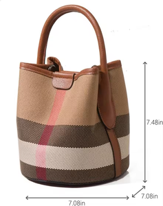 Nuevo Bolso de Hombro de Tela 2 en 1 de Moda de Lujo para Mujer, Bolso Tipo Cubo de Gran Capacidad, Bolsos y Carteras para Mujer, Bolso Tipo Cubo Femenino - Product Image 3