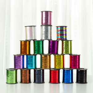 Fil Métallique Lurex de Haute Qualité, Type M, 12/23 Microns, <span class=keywords><strong>Film</strong></span> Plat Métallique, Fabricant Dongyang - Product Image 2