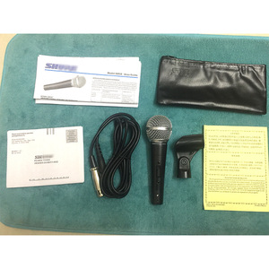 Microphone dynamique filaire SM58S, cardioïde, professionnel, scène, performance, karaoké, <span class=keywords><strong>enregistrement</strong></span>, streaming en direct, <span class=keywords><strong>instrument</strong></span> de <span class=keywords><strong>musique</strong></span> - Product Image 2
