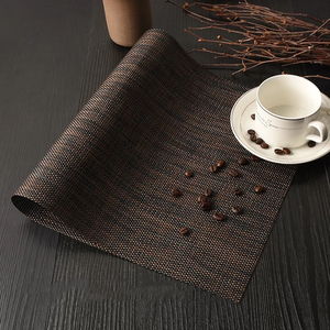 JR1006 <span class=keywords><strong>Mantel</strong></span> <span class=keywords><strong>Individual</strong></span> tejido de <span class=keywords><strong>PVC</strong></span> a prueba de agua mesa de comedor Mat - Product Image 6