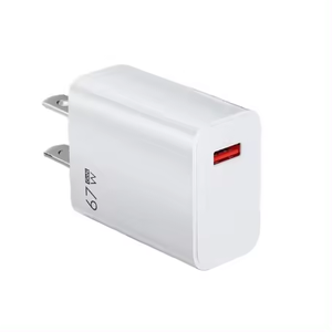 Cargador USB de 67W, <span class=keywords><strong>carga</strong></span> rápida 3,0, cargador de <span class=keywords><strong>carga</strong></span> rápida USB, Cable tipo C <span class=keywords><strong>10A</strong></span> para teléfono inteligente, adaptador de pared de viaje para teléfono móvil - Product Image 1
