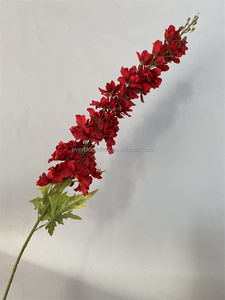 G decorazione per la tavola da <span class=keywords><strong>casa</strong></span> 120cm finto giacinto <span class=keywords><strong>di</strong></span> seta finto lusso <span class=keywords><strong>lilla</strong></span> viola artificiale Delphinium fiore per composizioni floreali - Product Image 5