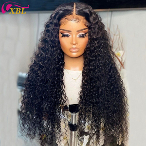 批发超薄高清透明瑞士蕾丝前假发100% 处女人发长隐形13x4 13x6便宜 - Product Image 1