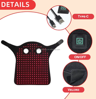 Enveloppe portable de luminothérapie proche infrarouge 2026, 660nm 850nm, coussin de thérapie LED rouge pour tête de cheval, produits d'entretien équin