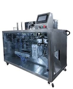 Máquina automática para envasar en bolsas verticales zumo de naranja, salsa de ajo y chile, kétchup y miel - Product Image 1