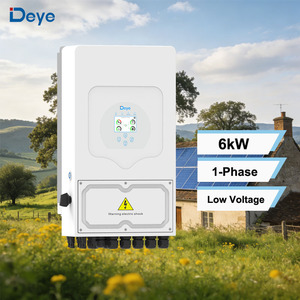 Deye 6kW Monophasé Gestionnaire d'Énergie Intelligent SUN-6K-SG05LP1-EU CE Optimisation de l'Énergie Domestique à Zéro Délai pour un Optimisation Maximal Économies - Product Image 1