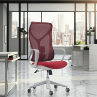 Chaises de bureau exécutives ergonomiques pivotantes réglables en tissu de luxe modernes certifiées BIFMA de haute qualité Foshan Prix