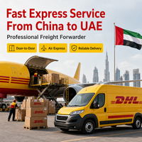 Transitaire proposant un service de livraison express rapide de Chine vers les Émirats arabes unis, DHL, UPS, FedEx, avec prix compétitif, sécurité et assistance 24h/24 et 7j/7