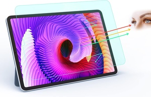Protection d'écran en verre trempé anti-lumière bleue 9H pour <span class=keywords><strong>iPad</strong></span> Pro 11 2025, <span class=keywords><strong>iPad</strong></span> <span class=keywords><strong>Mini</strong></span> 7, 10e et 13e génération - <span class=keywords><strong>Prix</strong></span> usine - Product Image 4