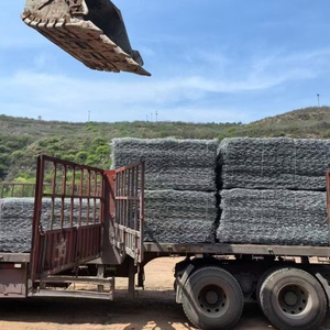 Bán Hot lục giác gabion hộp lục giác gabion giỏ galvan gabion dây lưới lục giác dây lưới - Product Image 4