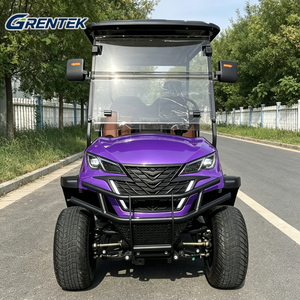 Carrito de Golf Eléctrico Profesional para Team Building, con Batería de Litio, 4+2 Plazas, Personalizado, de China, para Uso Privado - Product Image 3