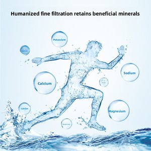 Purificateur d'eau en plastique de type robinet avec filtre céramique lavable et double sortie pour la filtration de l'eau du robinet de cuisine domestique - Product Image 4