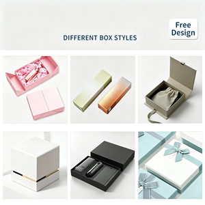Custom Luxury Drawer <b>Gift</b> <b>Boxes</b> Ivory Aluminum Foil Liner Four-Color Printing <b>Magnetic</b> ClosureBoard Rigid Box - Product Image 4