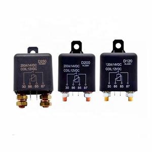 Relais automobile haute intensité D120 D200 D250 200A 250A DC pour démarrage 12V 24V, alimentation de batterie, fiabilité longue durée - Product Image 1