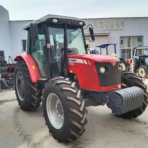 Massey Ferguson MF1204 120hp 4x4wd peralatan mesin pertanian traktor pertanian digunakan