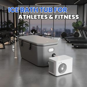 Solución Integral Enfriador de Agua 0℃ - 40℃ Control Ciclo de Ozono Baño de Hielo Enfriador de Inmersión Fría con Filtro - Product Image 6