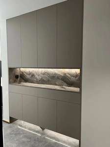 Mueble Zapatero de Madera de Diseño Moderno Contemporáneo para Dormitorio, Comedor, Sala de Estar o Muebles Escolares - Product Image 4