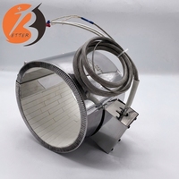Chauffe-bandes céramiques gainées de 200*150mm pour machine de thermoformage
