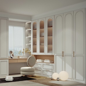 Mueble de Almacenamiento a Prueba de Polvo, Decorativo para Sala de Estar o Dormitorio, Diseño Personalizado, Tablero de Partículas, Moderno y Ecológico, Gabinetes de Cocina - Product Image 3