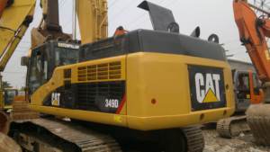รถขุดตีนตะขาบ349แมวใช้แล้วสำหรับโครงการก่อสร้างเหมืองแร่ - Product Image 2
