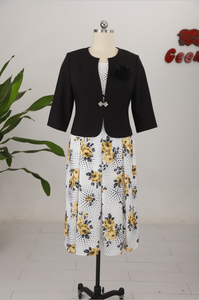 Nueva Llegada, Ropa de Talla Grande para Mujer, Conjunto de Dos Piezas, Vestidos de Oficina para Mujer, Estilo Turco - Product Image 6