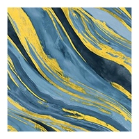 Papier peint floral damassé moderne imperméable en stock, grande taille pour la décoration murale du salon domestique