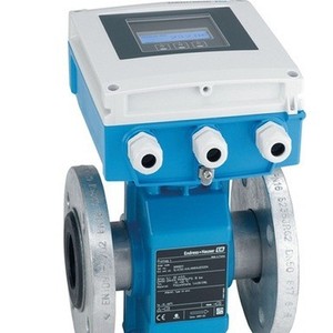 Débitmètre E+H 10L 10W 10P en acier inoxydable 316, précision 0,5, connexion à bride OEM pour la mesure de milieux boueux - Product Image 1