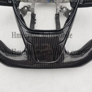 Volante de Coche de Fibra de Carbono Perforada de Alta Calidad al por Mayor para Honda Civic 10ª Generación - Product Image 5